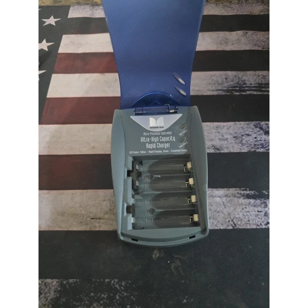 Monster Power AA Battery Charger Ultra High Capacity Rapid Charger Output 3vdc